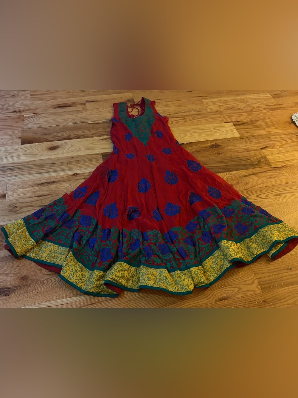 Gorgeous colors Indian styled dress